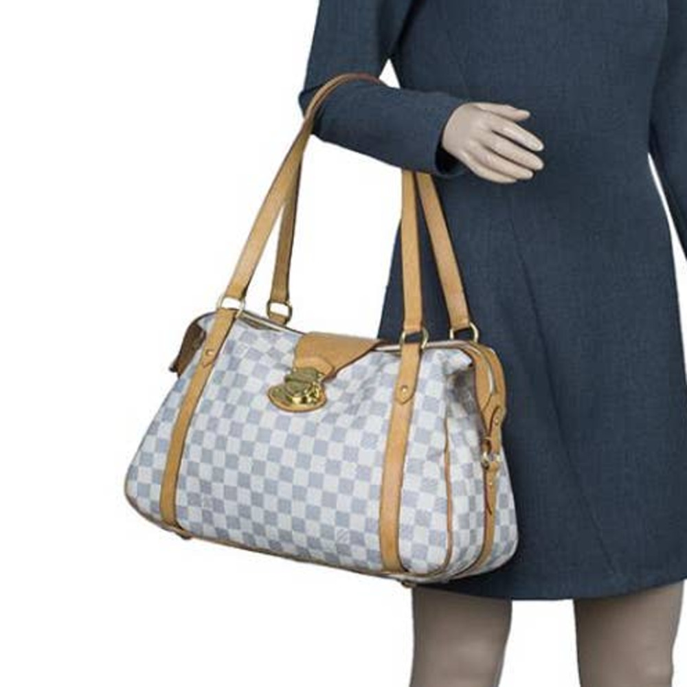 💎✨STUNNING✨💎 Louis Vuitton Damier Azur Stresa PM - Picture 1 of 12